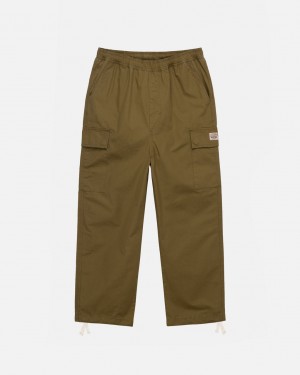 Calças Stussy Beach Pant Ripstop Cargo Feminino Marrom Portugal | MYF-5268