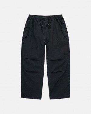 Calças Stussy Nyco Over Trousers Masculino Pretas Portugal | AWX-5969