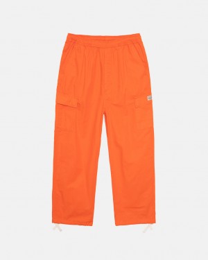 Calças Stussy Ripstop Cargo Beach Pant Feminino Laranja Portugal | XZK-6171