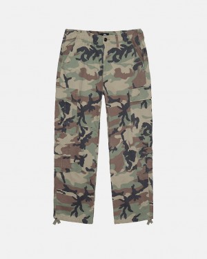 Calças Stussy Surplus Cargo Ripstop Masculino Camufladas Portugal | LTY-9161