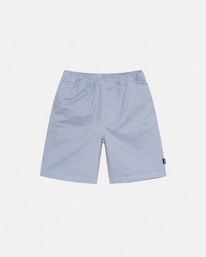 Calção Stussy Brushed Beach Curta Feminino Azuis Portugal | BQP-9027