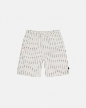 Calção Stussy Brushed Beach Curta Masculino Bege Portugal | JUL-7921