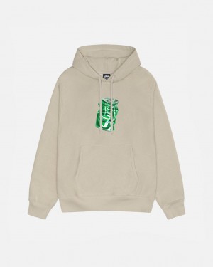 Hoodie Stussy Soda Can Hoodie Feminino Caqui Portugal | NVY-0462