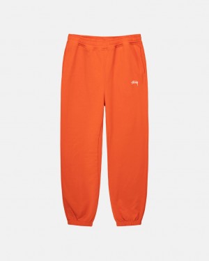 Sweatshirts Stussy Overdyed Stock Logo Pant Masculino Laranja Portugal | ZGH-0809