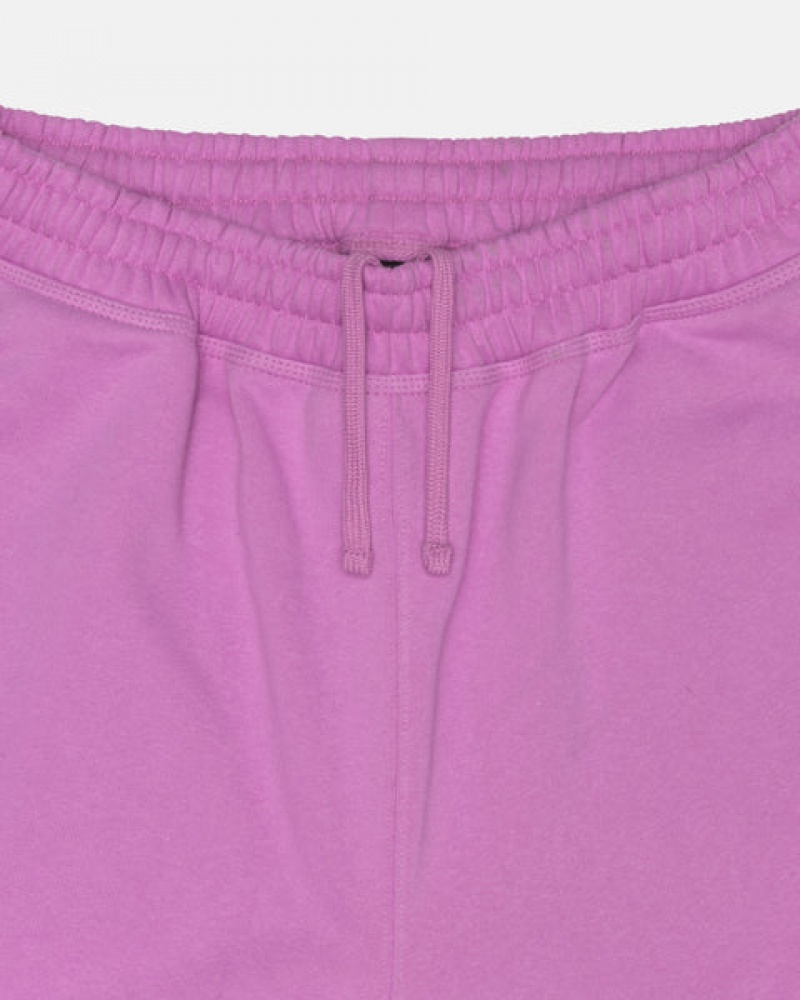 Calça De Moletom Stussy Stock Logo Sweatpant Feminino Roxo Portugal | TWP-9680