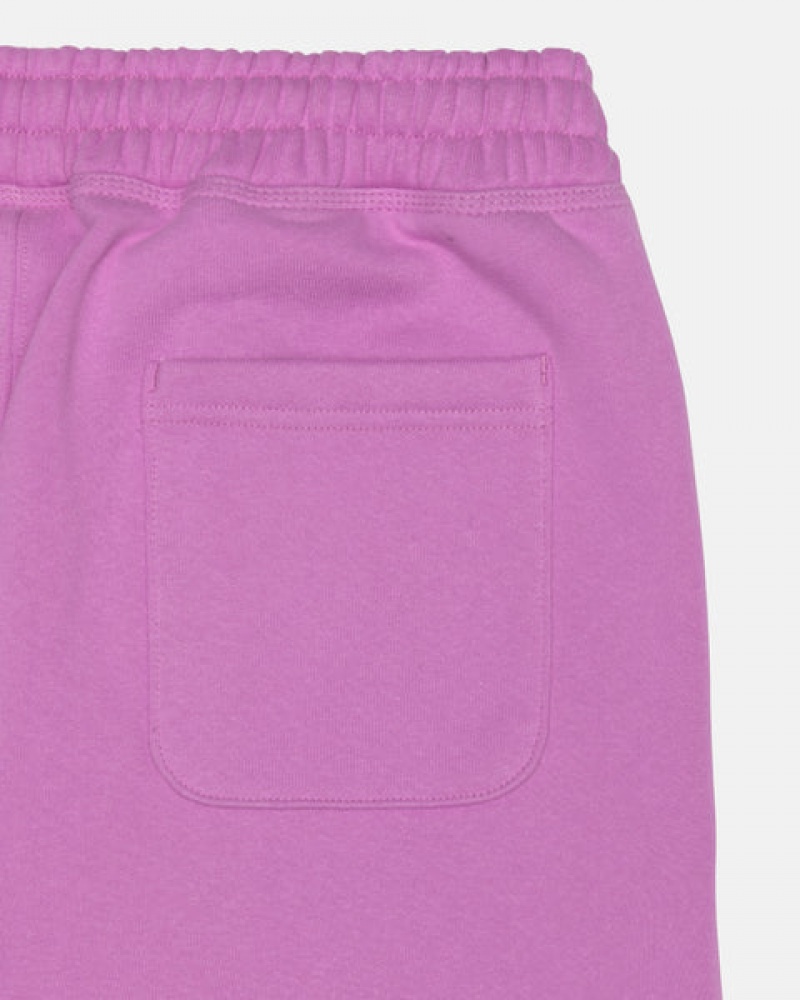 Calça De Moletom Stussy Stock Logo Sweatpant Feminino Roxo Portugal | TWP-9680