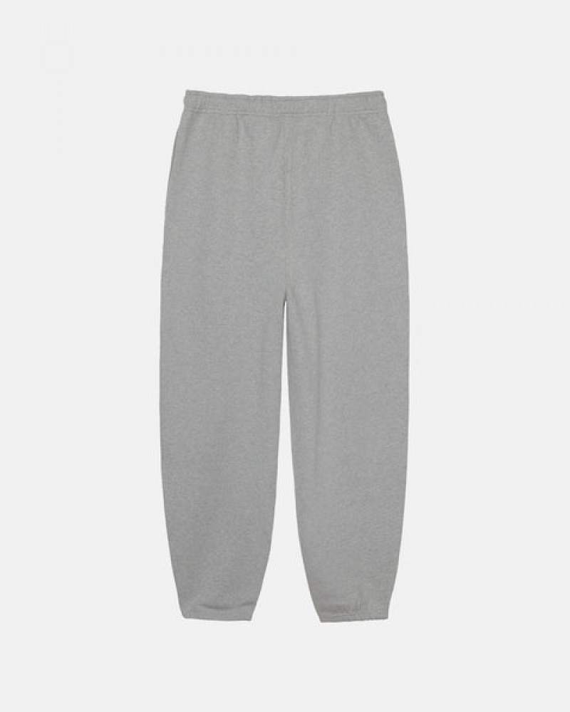 Calça De Moletom Stussy Fleece Pant Feminino Cinzentas Escuro Portugal | MXL-8122