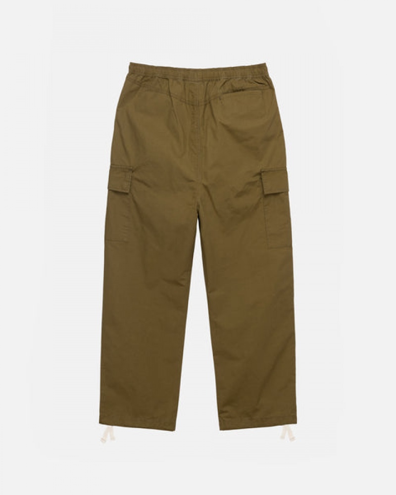 Calças Stussy Beach Pant Ripstop Cargo Feminino Marrom Portugal | MYF-5268