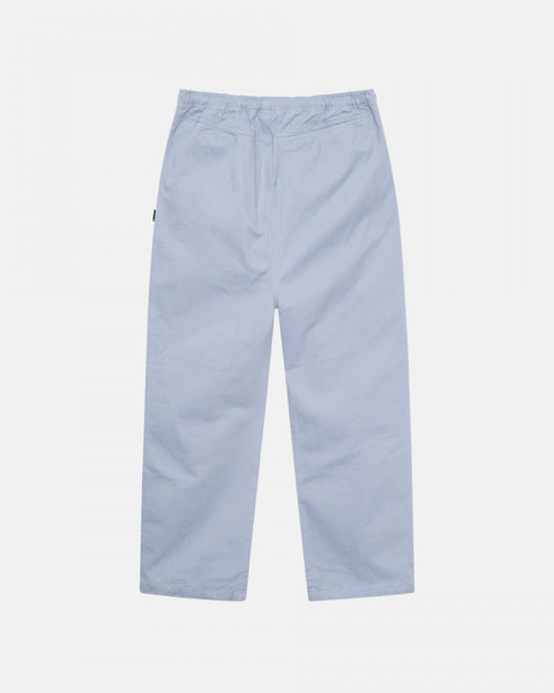 Calças Stussy Brushed Beach Pant Feminino Azuis Portugal | CRY-1226