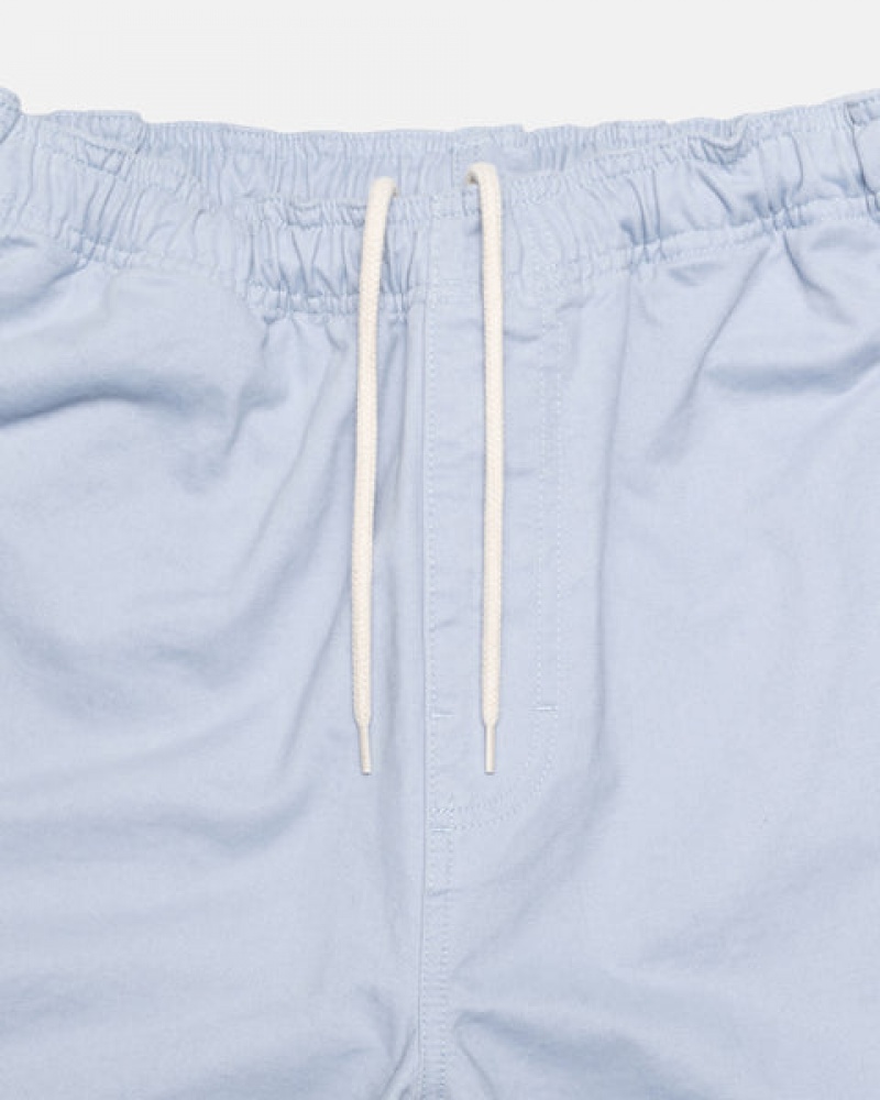 Calças Stussy Brushed Beach Pant Feminino Azuis Portugal | CRY-1226