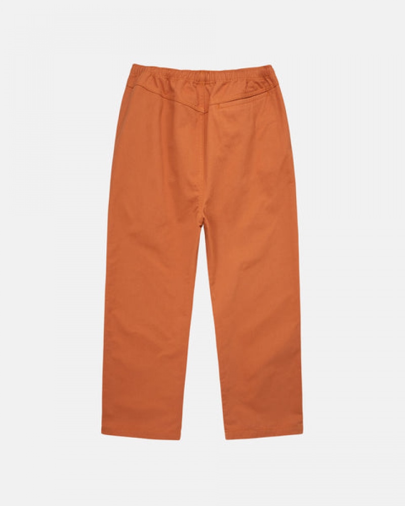 Calças Stussy Brushed Beach Pant Feminino Marrom Portugal | PUA-0530