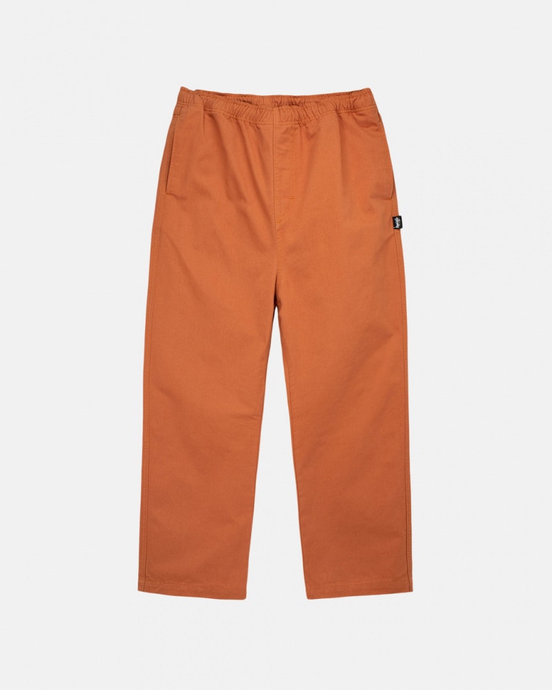 Calças Stussy Brushed Beach Pant Feminino Marrom Portugal | PUA-0530