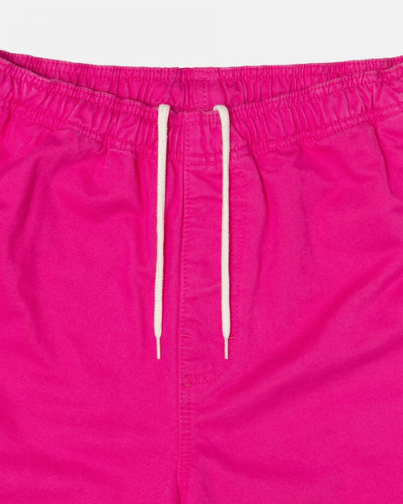 Calças Stussy Brushed Beach Pant Feminino Rosa Portugal | GPP-0041