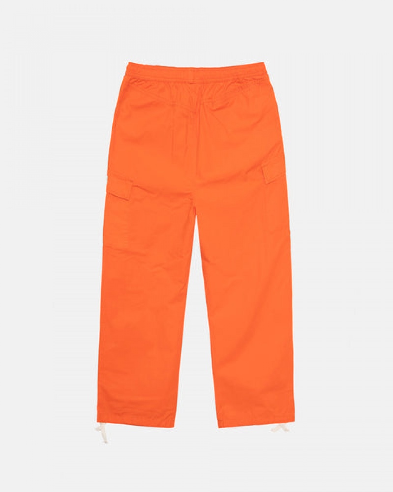 Calças Stussy Ripstop Cargo Beach Pant Feminino Laranja Portugal | XZK-6171