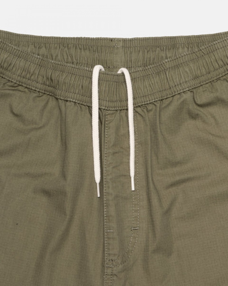 Calças Stussy Ripstop Cargo Beach Pant Masculino Verde Oliva Portugal | YRN-9232