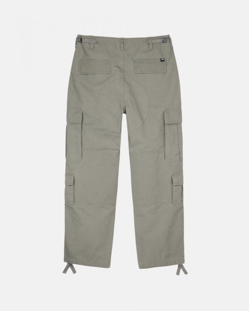 Calças Stussy Surplus Cargo Ripstop Feminino Verde Oliva Portugal | QVW-3959