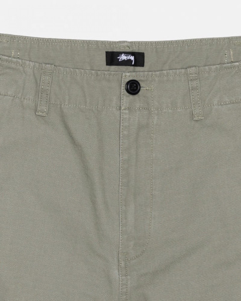 Calças Stussy Surplus Cargo Ripstop Feminino Verde Oliva Portugal | QVW-3959