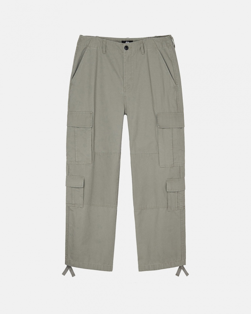 Calças Stussy Surplus Cargo Ripstop Feminino Verde Oliva Portugal | QVW-3959