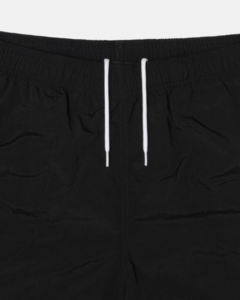 Calção Stussy Agua Curta Big Basic Feminino Pretas Portugal | RPC-5733