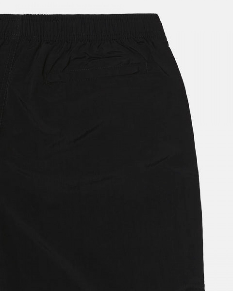 Calção Stussy Agua Curta Big Basic Feminino Pretas Portugal | RPC-5733