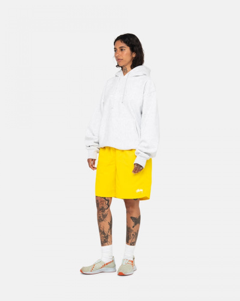 Calção Stussy Agua Curta Stock Feminino Amarelas Portugal | ZZJ-1503