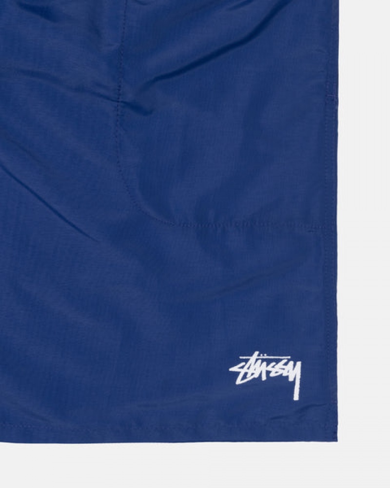 Calção Stussy Agua Curta Stock Feminino Azuis Portugal | BUW-7942