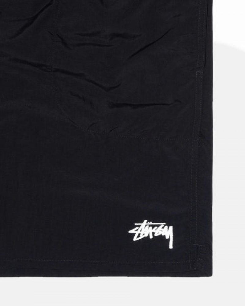 Calção Stussy Agua Curta Stock Masculino Pretas Portugal | KGB-6672