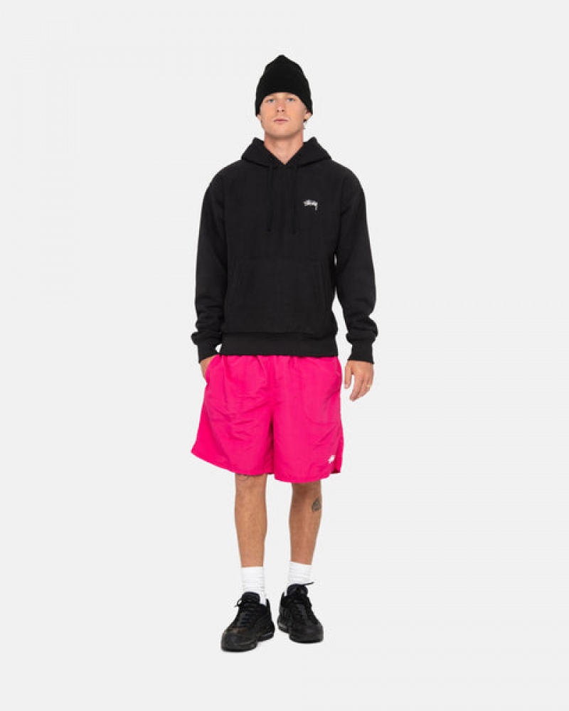 Calção Stussy Agua Curta Stock Masculino Rosa Portugal | QYW-0764