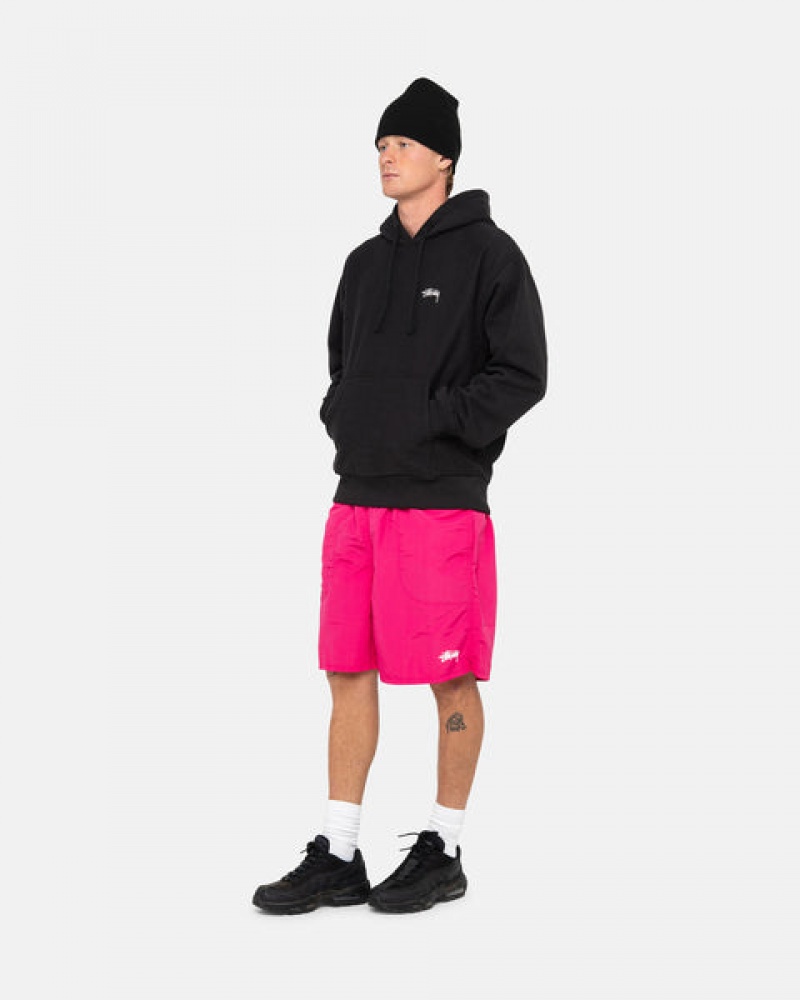 Calção Stussy Agua Curta Stock Masculino Rosa Portugal | QYW-0764