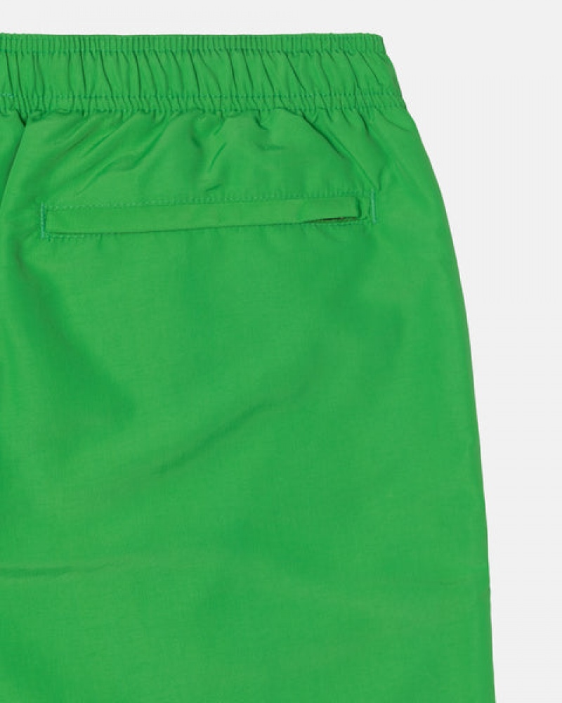 Calção Stussy Agua Curta Stock Masculino Verdes Portugal | GKM-2655