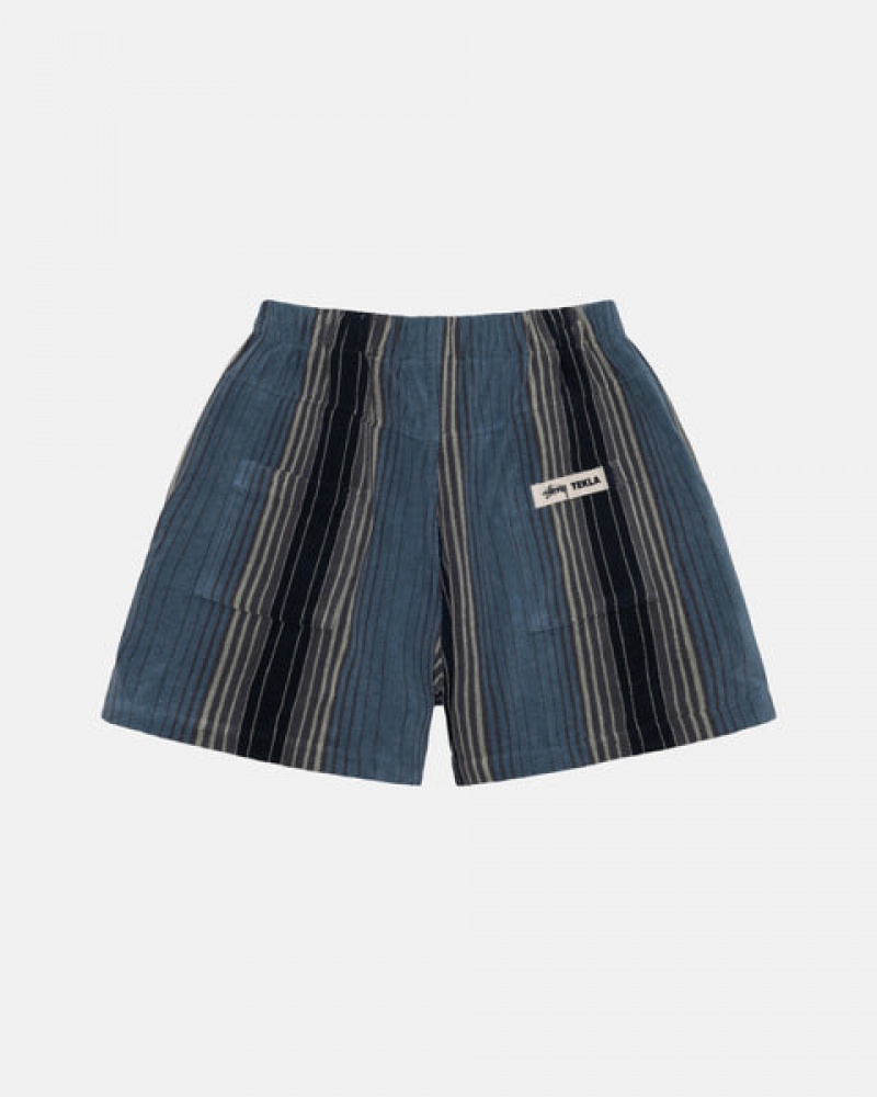 Calção Stussy Tekla Terry Shorts Feminino Multicoloridas Portugal | MIO-6997