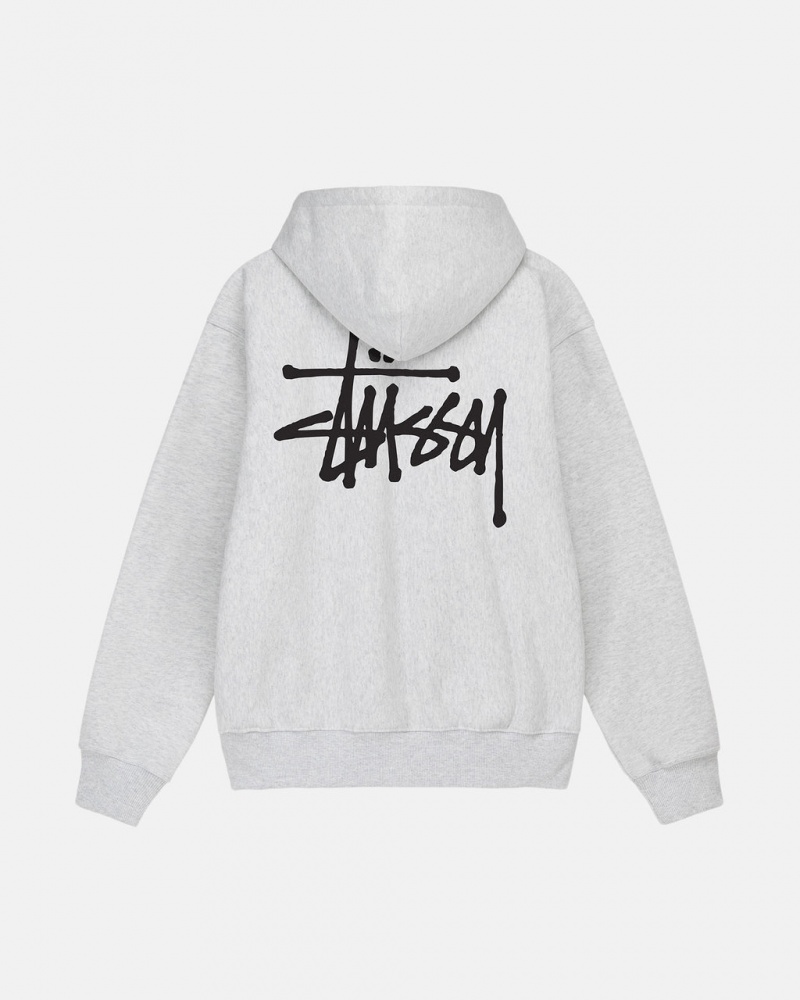 Hoodie Stussy Basic Stussy Hoodie Masculino Cinzentas Portugal | NOM-0952