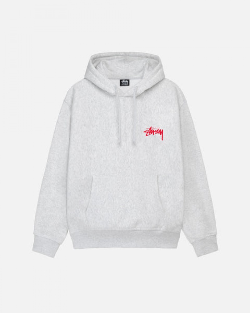 Hoodie Stussy Skate Tough Hoodie Feminino Cinzentas Portugal | SKZ-0781