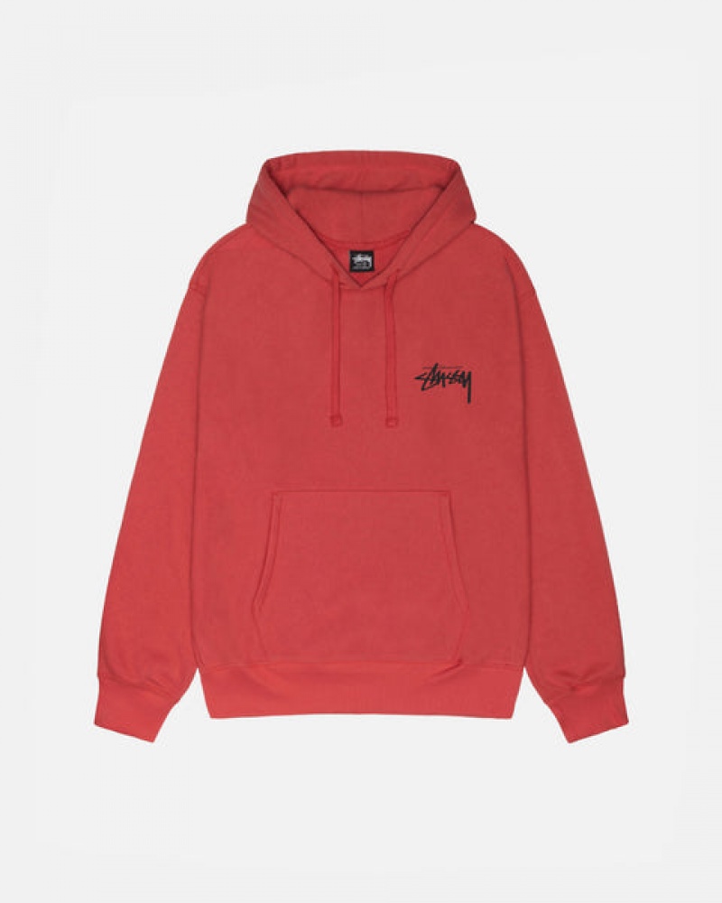 Hoodie Stussy Skate Tough Hoodie Feminino Vermelhas Portugal | TTG-4554