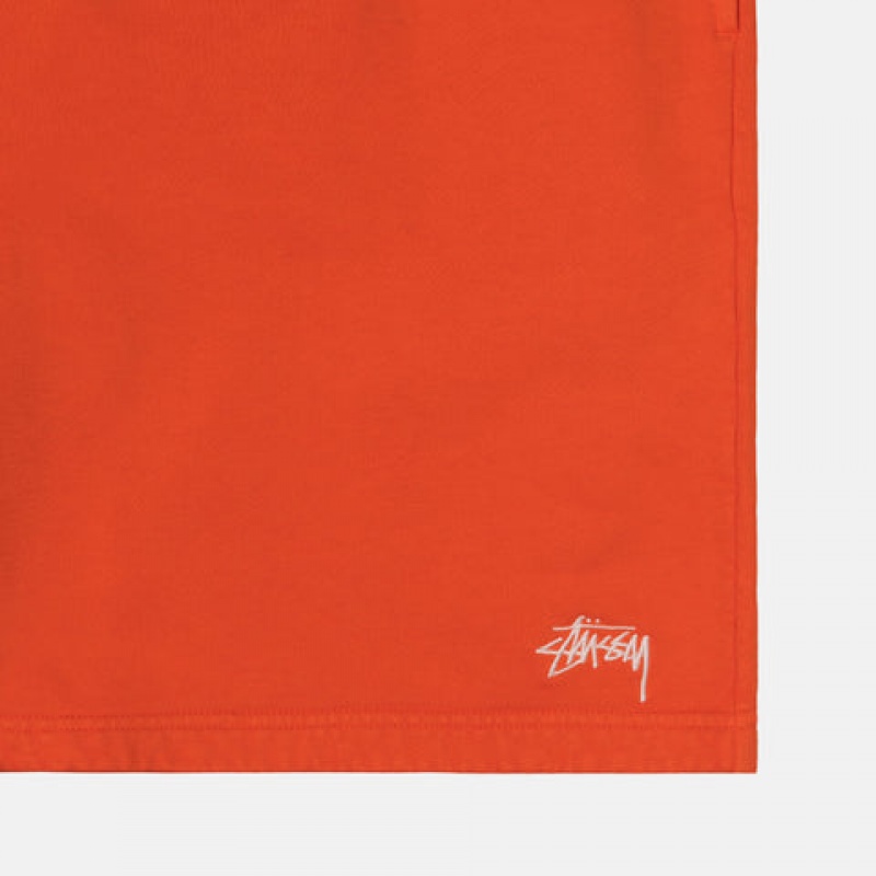 Sweatshirts Stussy Overdyed Stock Logo Curta Feminino Laranja Portugal | CAN-7295