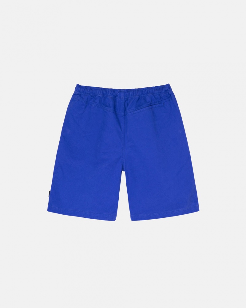 Roupa De Banho Stussy Brushed Beach Curta Masculino Azuis Portugal | ZOV-5188