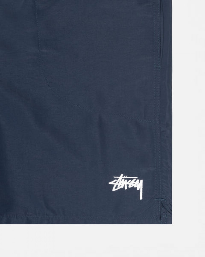 Roupa De Banho Stussy Stock Agua Curta Feminino Azul Marinho Portugal | TQZ-7805