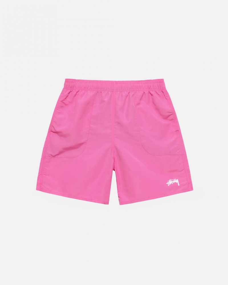 Roupa De Banho Stussy Stock Agua Curta Masculino Rosa Portugal | LZO-1959