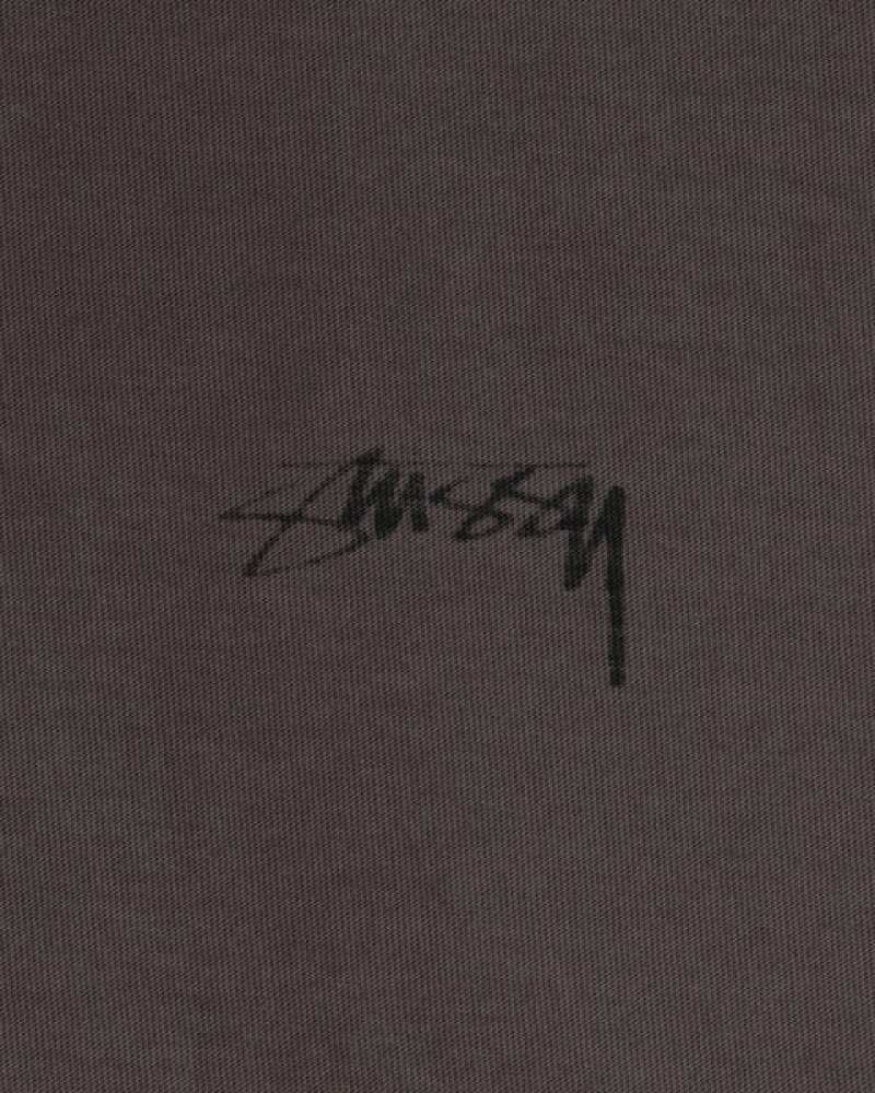 T Shirts Stussy Lazy Ls Tee Feminino Pretas Portugal | QUO-9646